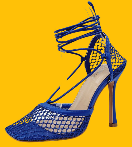 Fishnet Pumps